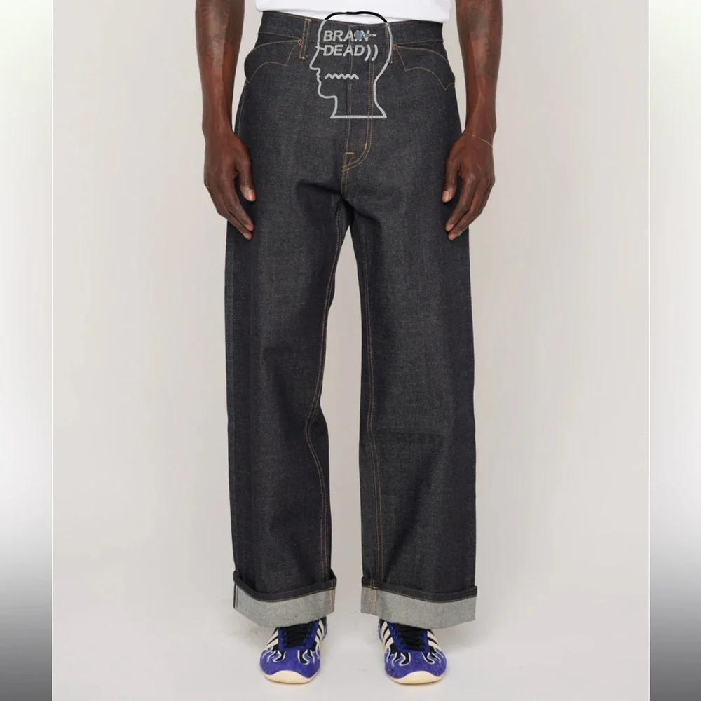 BRAIN DEAD Type 00 15 oz Selvedge Denim Jean - Picture 5 of 10
